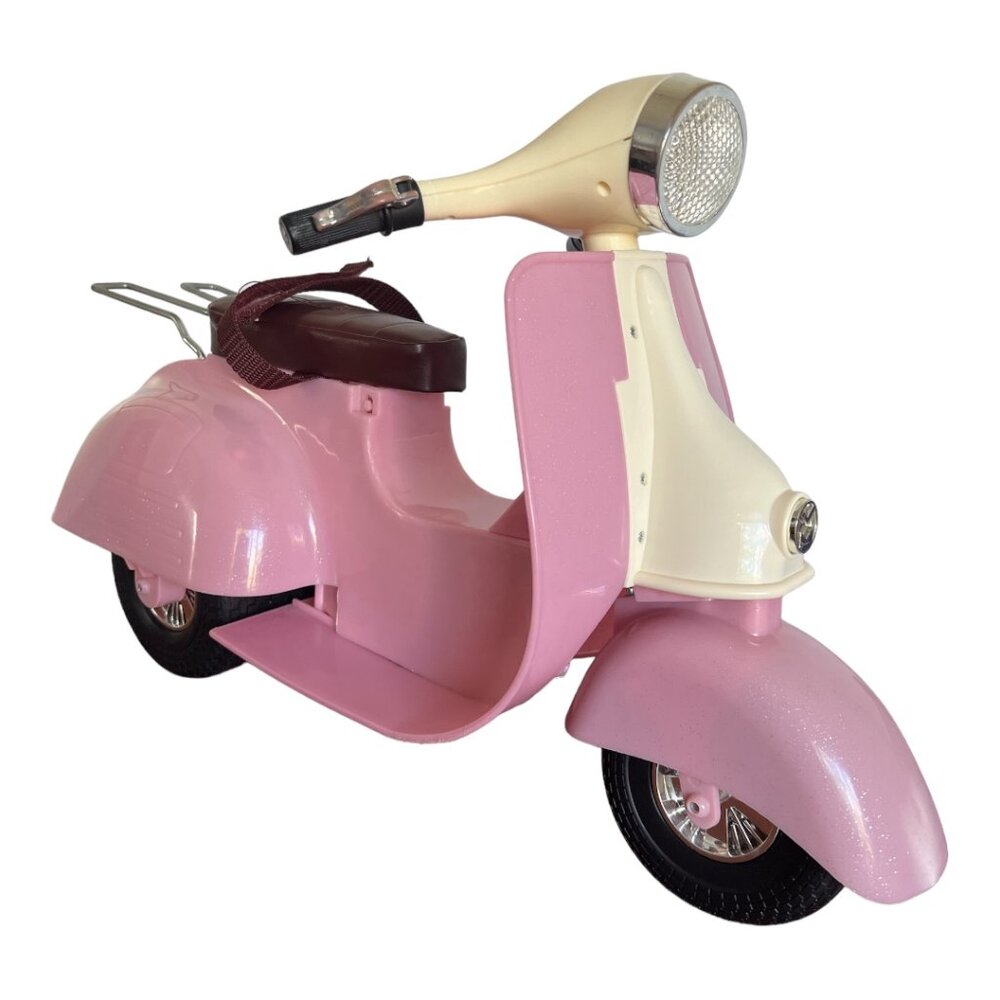 OG Our Generation Battat Vespa Scooter Bike for 18-Inch Doll